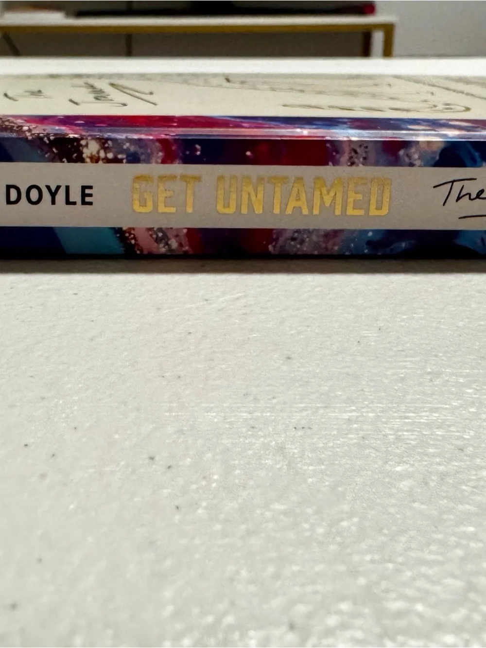 Get Untamed The Journal by - Cream & Gold Notebook